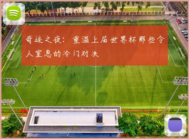 奇迹之夜：重温上届世界杯那些令人窒息的冷门对决